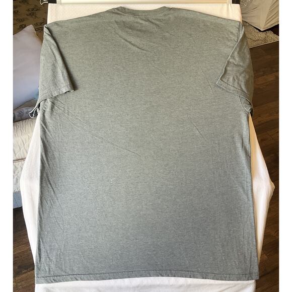 Voyager Men Shirt XX-LARGE Gray Camper Mountains Graphic Tee Short Sleeve - Picture 7 of 8